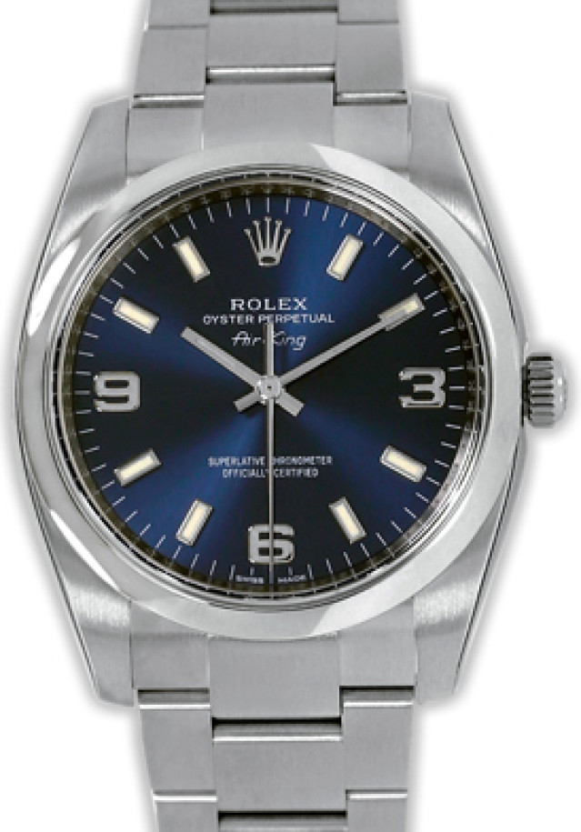 Rolex Air King Ref 114200 Steel Year 2014